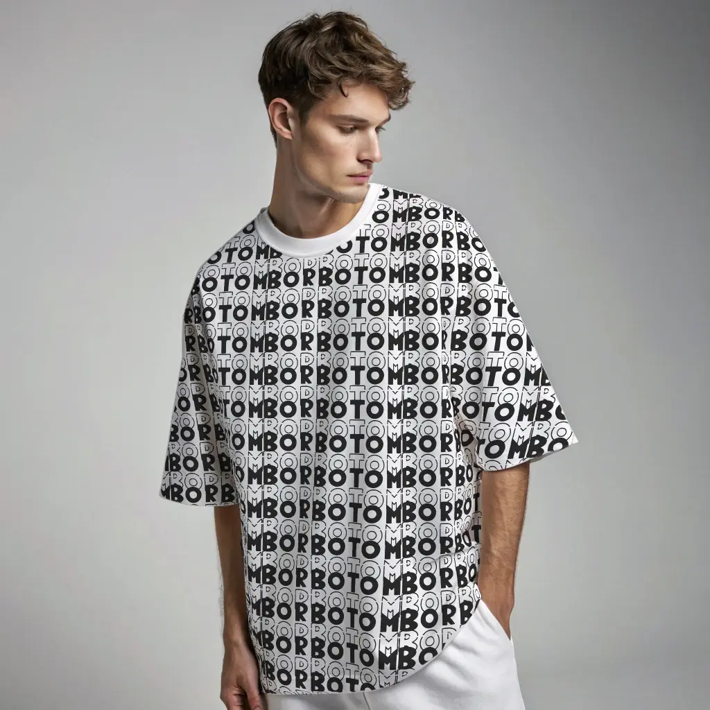 Borbotom AOP Oversized Unisex T-Shirt