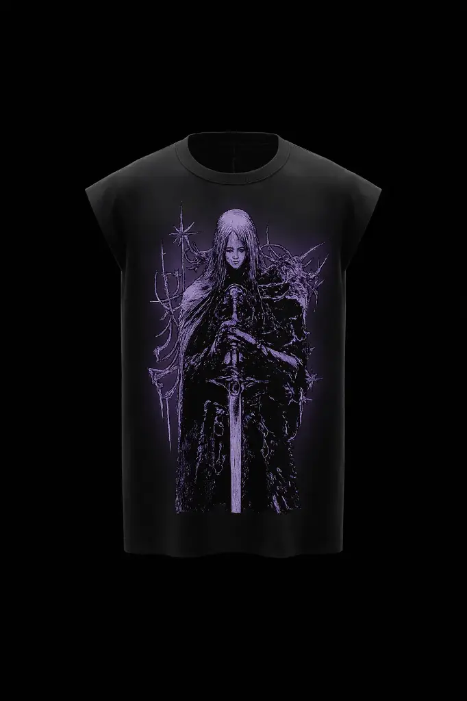 Purple Blast Black Vest