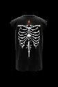 Skull Black Vest