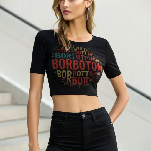 Borbotom Essential Crop Top – Women’s Fit